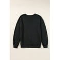 thumbnail image 7 of Women's Black Halloween Bowknot Ghost Pumpkin Graphic Crewneck Sweatshirt | [ZhiHiMeRi] | (US 4-6)S, 7 of 7