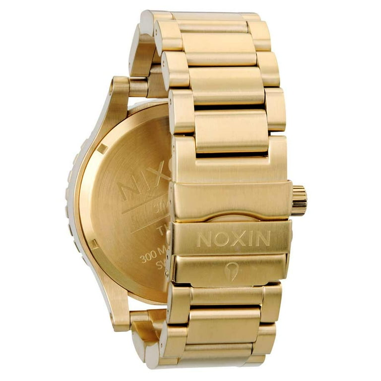 Nixon Men's A057502 51-30 Tide Gold Tone Stainless Steel