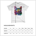 thumbnail image 5 of Tee Hunt Dean Russo Thoughtful Cat T-Shirt Colorful Pet Kitten Eyes Men's Tee, Ash Gray, 3X-Large, 5 of 5