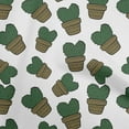 thumbnail image 1 of oneOone Polyester Lycra Dark Green Fabric Cactus Sewing Craft Projects Fabric Prints By Yard 56 Inch Wide, 1 of 5