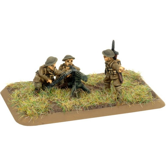 Flames of War The Great War British Machine Gun Platoon 4x Vickers teams GBR714