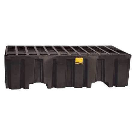 Spill Pallet, w/Drain, 66 gal., 2 Drum EAGLE