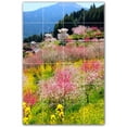 thumbnail image 1 of Picture-Tiles.com: Spring Ceramic Tile Wall Mural WAL500947-46L. 32"W x 48"H using (24) 8" x 8" Ceramic Tiles-Satin Finish, 1 of 3