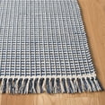 thumbnail image 3 of SAFAVIEH Montauk Patton Geometric Cotton Area Rug, Ivory/Navy, 2'3" x 4', 3 of 7