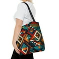 thumbnail image 4 of Totes, Tote Bags, Travel Tote, Geometric Design, Ohemaa's Creations, 4 of 4