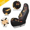 thumbnail image 3 of ALAZA Bird on Cherry Branch01 (1) Car Seat Covers 2 PCs Universal Auto Front Seats Interior Protector, 3 of 7