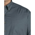 thumbnail image 3 of Easy-Care Solid Sport Shirt Iron Gate 4XL, 3 of 6