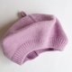 thumbnail image 4 of Gorro de lana de punto para niña, estilo occidental, color liso, estilo dulce Bailey, a la moda, para niños, 4 of 6