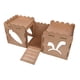 thumbnail image 4 of Castillo de madera para conejos, escondite para conejillos de indias, casa con escaleras, decoración de jaula, cabaña, casa de animales pequeños, cama, 4 of 9