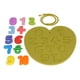 thumbnail image 1 of Number Shape Puzzle, Silicone Improve Cognitive Number Puzzle Toy Board Motor Skill Development Bright Color For Toddlers For Kindergarten ANGGREK Otros, 1 of 8