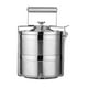 thumbnail image 2 of Contenedor térmico para almuerzo Fiambrera Bento Térmica Comida Acero Inoxidable Contenedor De Almacenamiento Aislado - Plata 2 2 niveles Fanmusic Contenedor térmico para almuerzo, 2 of 7