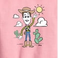 thumbnail image 2 of Toy Story - Woody Pastel - Toddler & Youth Crewneck Fleece Sweatshirt, 2 of 4