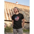 thumbnail image 2 of Nasa Classic Logo Over U.S. Flag Men T-Shirt, Male 3X-Large, 2 of 4