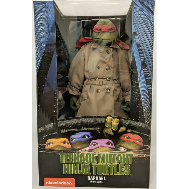 Teenage Mutant Ninja Turtles Figurine Articulée de 18 Pouces Série à l'Échelle 1/4 - Déguisement de Raphael