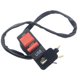 thumbnail image 2 of Botón de encendido / apagado de encendido / apagado de montaje en manillar de 7/8 "con puerto USB para motocicleta, scooter, ATV, , Yotijar Interruptor de barra de motocicleta, 2 of 8