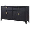 thumbnail image 5 of Brookmead 4-door Sideboard Buffet Storage Cabinet Black, 5 of 12