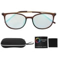 thumbnail image 2 of Gafas De Colorblindnesia En Verde Rojo, Gafas De Corrección De Ciego De Color De Lente TR90 Portátil Con Mapa De Prueba Para Uso Interno Al Aire Libre Para Hombres Para Hombres, 2 of 7