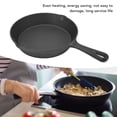 thumbnail image 4 of Classic Cast Iron Skillet DIY Outdoor Camping Mini Frying Pan for Grilling Steak Pancakes Pizza  Performance, 4 of 8