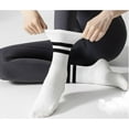 thumbnail image 5 of JIANFANG Boot Socks for Women Winter Solid Thick Warm Socks Cozy Crew Socks Christmas Gift, 5 of 7