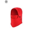 thumbnail image 4 of Luxtrada Warm Fleece Balaclava Windproof Ski Mask Ski Bike Full Face Mask Neck Warmer Winter Sports Cap (Red), 4 of 9