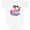 AA-White, variant on Flamingo with Sunglasses Pool Float and Drink Boys or Girls Baby Bodysuit