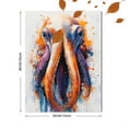 thumbnail image 3 of Qisvanset 12x16 Inch Octopus Pelican Ocean Canvas Wall Art, Marine Creature Art Ready To Hang Home Wall Decor, 3 of 8