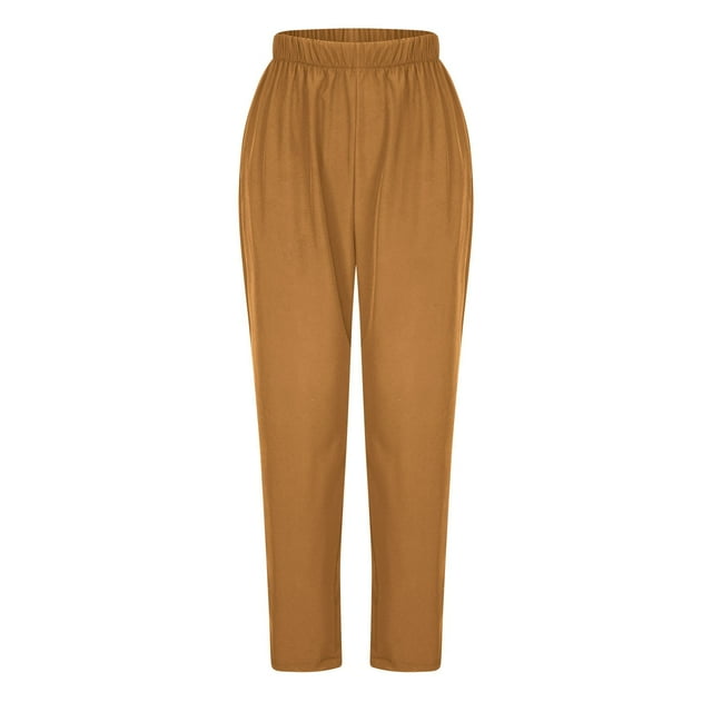 Simua Combinaison de Protection pour Femmes Pantalon de Travail Taille Élastique Pantalon Droit