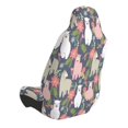 thumbnail image 4 of Lsque Llamas Pattern Car Seat Covers for Front Seats , Waterproof Seat Covers for Cars, Sporty Front Seat Covers,Car Seat Cover Protector Front Seats, 4 of 5