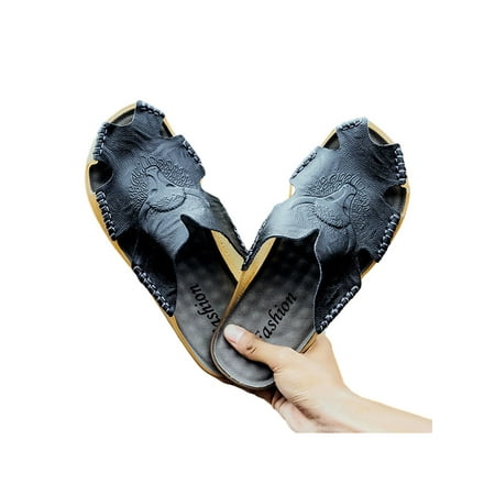 

Avamo Mens Slipper Flat Sandals Hollow Out Sandals Water Slipper