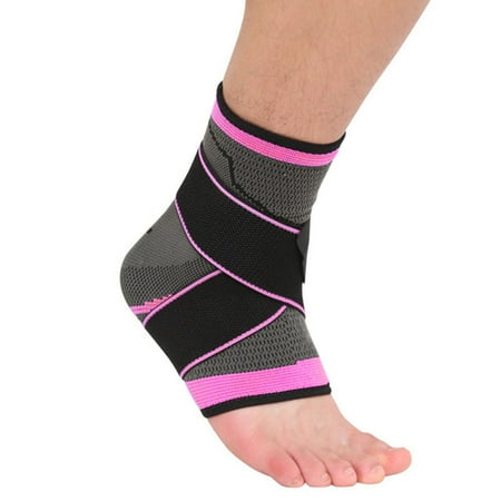 Heel Lock Ankle Support - 1pc Nylon Spandex Sock with Arch Support, Eases Swelling, Achilles tendon & Ankle Brace Sleeve with Compression Effective Joint Pain Foot Pain Relief from Heel Spurs