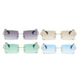 thumbnail image 1 of Gafas de sol cuadradas sin llanta Hugo 4 piezas, 1 of 10