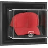 New Orleans Hornets Black Framed Wall-Mounted Hardwood Classics 2008 - 2013 Team Logo Cap Display Case