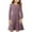 Girls Dresses Purple, variant on Midi Dresses for Girls Size 4-14 Teens Kids Casual Long Sleeve Crewneck Solid Color Pullover Pleated A-Line Going Out School Dress