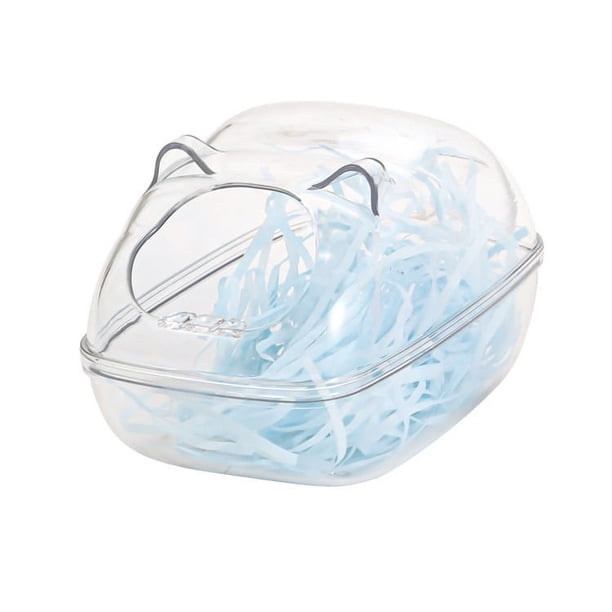 Contenedor de baño de arena para hámster, juego de inodoro para hámster, accesorios de baño de polvo para animales pequeños, jerbos, hámster sirio, ratón y rata