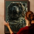 thumbnail image 6 of Tibetan Mastiff Dog in a Costume Poster Unframe, Tibetan Mastiff Dog Canvas Frame Ready to Hang - Wall Decor Aesthetic - House Essentials For New Home, 6 of 6