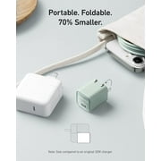 Anker USB C GaN Charger 30W Adapter Nano 3 PIQ 3.0 Fast Charging Foldable ,Misty Blue