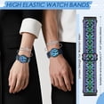 thumbnail image 7 of Vodtian 4 pack 20mm Elastic Nylon Bands Compatible with Samsung Galaxy Watch7/6/5/4, Garmin Vivoactive 6/5/3, Garmin Venu, Quick Release Repalcement Bands for Amazfit Bip 3/Amazfit Active 2, 7 of 7