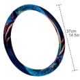 thumbnail image 4 of Starry Shark 14.5 Inch Printing PVC Leather Auto Accessories Car Wheel Covers Steering Wheel Covers Car Wheel Cover, 4 of 6
