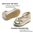 thumbnail image 5 of Kiderence Girls Flat Mary Jane Shoes School Party Dress Ballerina Shoe (Toddler/Little Kids) CK206 Gold - 11M, 5 of 7