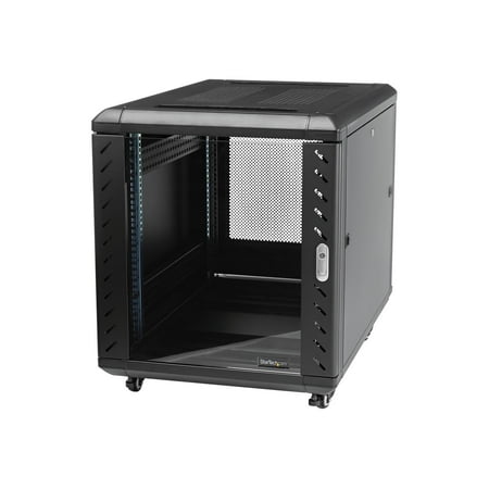 Startech Com 12u Av Rack Cabinet Network Rack With Glass Door