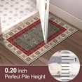 thumbnail image 5 of Yamaziot Kitchen Rugs Set of 3 Non Skid Kitchen Runner Farmhouse Floor Mats Washable, Vintage Persian Boho Kilim Tribal Carpet, 5 of 6