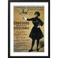 thumbnail image 2 of Concours Internationaux d'Escrime, 1900 Summer Olympics, Poster Framed Premium Giclee Print by Unknown, 12" x 18", Sold by Art.com, 2 of 4