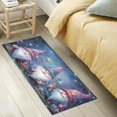 thumbnail image 5 of GZHJMY Christmas Gnomes Kitchen Mat Soft and Absorbent Bath Mats for Bathroom Non Slip Quick Dry Shaggy Bath Carpet Machine Wash for Kitchen Bathroom Shower Home Decor 39x20 in, 5 of 7