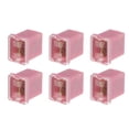 thumbnail image 1 of 6 fusibles en forma de mini caja de 30 amperios, universales para camionetas, coches, SUV, plástico duradero, metal rosa, 1 of 1