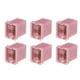 thumbnail image 1 of 6 fusibles en forma de mini caja de 30 amperios, universales para camionetas, coches, SUV, plástico duradero, metal rosa, 1 of 1