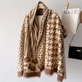 thumbnail image 4 of Bufanda cálida con estampado de invierno 2024 para mujer, pashmina de cachemira, bufandas de doble cara, chales, manta gruesa para mujer, bufanda, estola, Echarpe, 4 of 5