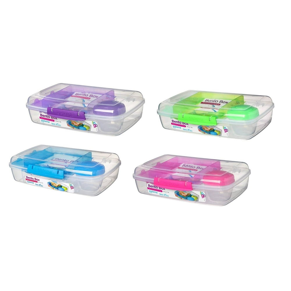 Sistema Bento Box TO GO Reusable Lunch Box Containers for Kids