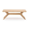 thumbnail image 6 of Verso Rectangular Coffee Table (48in x 24in / 1220mm x 610mm), Blonde, 6 of 7