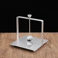 thumbnail image 5 of Wrought Iron Crystal Ball Decorative Tissue Box Holder Stand for Home Office Bedroom Living Room Hotel Countertop, 5 of 6