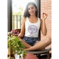 thumbnail image 2 of Aries Cute Cat Design Tank Women -Image by Shutterstock, Female x-Small, 2 of 4